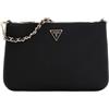 GUESS borsetta borsa per utensili Flat Pouch Black nero