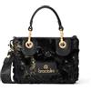 Braccialini Borsa Donna Firmata Beth Fur in mEcopelliccia