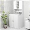 Genérico Mobile per Lavatrice Bianco 70,5x25,5x90 cm,Bianco,22kg,808386