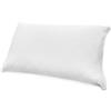 OISE ART STORE Trade Shop - Coppia Copri Cuscino Topazio Federe Spugna Cotone Traspirante Zip 50x80cm Bianco