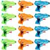 RNPKZ 12 pistole ad acqua piccole, per bambini, mini pistole ad acqua per ragazzi e ragazze, pistole ad acqua per bambini, multicolore, giocattoli per giardino, piscina, spiaggia, feste, bomboniere