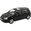 OPO 10 Modellino di Auto Compatibile con Volkswagen Golf 5 GTI Nera, Scala 1:43 - Cararama 813136