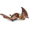 lilizzhoumax Peluche Pipistrello 40cm/16", simulazione animale Peluche Pipistrello, simpatico giocattolo morbido Peluche Pipistrello Bambole Animali Selvatici, Regalo per Bambini e Amici