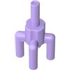 XYEIUGO 2566 Ornamento Pianta, Cima della Palma, 4 Barre Superiori, 1 Barra Inferiore, 50 Pezzi GDS-1217-compatibile con Lego Mattoncini da Costruzione, Colore Lavande