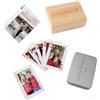 LongGenius Carte da gioco personalizzate, carte da gioco personalizzate con foto