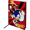 PRESTIGE & DELUXE Diario compatibile con Sonic F.to standard 20 x 15 cm per la scuola primaria 2026/2027 - copertina imbottita + Omaggio portachiave fischietto
