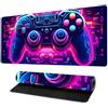 HGSHUO Tappetino Mouse Gamepad Tappetino per Mouse XXL Tappetino Mouse Grande Tappetino Mouse Gaming Videogiochi Base Antiscivolo Accessori per Ufficio