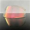 Generisch Visiera per casco da moto compatibile con Shark EVO-ONE 2, per EVO-ONE/EVO ES/EVO GT - Visiera di ricambio in policarbonato, antigraffio, alta trasmissione della luce (Aurorarot)