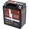 Battanux Batteria Moto Battanux YTX7L-BS 12V 7Ah AGM - Alta Capacità, Senza Manutenzione, Antiperdite, Pronta all'Uso per Moto, ATV e UTV