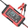 MXJFYY 12V8A LiFePO4 Caricabatteria Mantenitore Caricabatteria Intelligente Automatico con Compensazione della Temperatura per Barca,SUV,Moto/LITIO,LiFePO4 e Piombo-Acido (Only 12V 8Ah Charger)