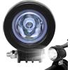 Acunny Faro per moto, faro impermeabile per ciclismo, faretto multifunzione per scooter, veicoli fuoristrada e guida notturna