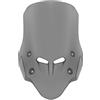 Artudatech Parabrezza per moto Parabrezza in plastica Parabrezza passend für HONDA CB400X/CB500X 2019-2024 Gray#
