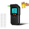 Msiud Etilometro LCD Portatile, 20 Bocchini Riutilizzabili per Test Alcol