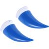 ELAYARD Corna da Diavolo per Casco Moto Rimovibili 2 Pezzi, Accessori Decorativi Blu Compatibili Caschi da Motociclismo, Bici e Sci, Copricapo Corno del Diavolo per Eventi e