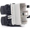 Electric-Life ELECTRIC LIFE ZRRNB76003 Interruttore Alzacristallo anteriore Sx Compatibilità con RENAULT Clio 3 Hatchback BR0/1, CR0/1 Twingo 2 CN0 MODUS/GRAND MODUS F/JP0 Clio 3 Van SB, SR
