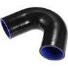 QUARKZMAN Universale 51mm 2.01 ID 135 Grado Auto Accoppiatore Silicone Tubo Nero