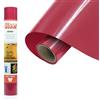 Siser® EasyWeed® Viva magenta, 30cm x 1mt, vinile termotrasferibile termoadesivo per personalizzare i tessuti, hobby creativi, certificato VeganOk e Oeko-Tex standard 100 classe I.