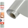 Siser® EasyWeed® Extra Grigio, 30cm x 0,5mt, vinile termotrasferibile per personalizzare nylon, pelle, tessuti trattati