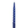 Cereria Di Giorgio - 6 Candele Tortiglione - Ø 2.2 cm h. 21 cm - Blu
