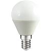 Wonderlamp W-B000042 - Lampadina LED sferica E14, 4 W, 3000º K, luce calida, 300 lm, 7,8 x 4,5 cm, colore bianco