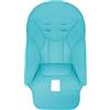 Lizeboyi Cuscino Per Seggiolone, Fodera Per Sedia Da Pranzo Per Bambini Traspirante, Pelle PU, Facile Da Pulire, Compatibile Con Peg-Perego, Siesta Zero3, Kosm1c Jané, 83 X 40 Cm - Blu