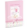 Mareli Diario ricordi del Neonato 17 x 24 cm, Cicogna Sono Arrivata Rosa