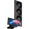 Thermalright-TR TR-Thermalright Trofeo Vision 360 ARGB Nero Liquido Raffreddatore CPU, Schermo LCD IPS da 6,86'' con Risoluzione 1280x480 - Magnetico, Raffreddatore da 360mm, per AM5, LGA1851/1700