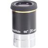 NINMORTH Ampio telescopio astronomico da 66 gradi, 3,2 cm, alloggiamento in metallo verde viola rivestito per visione profonda, campeggio, escursionismo