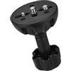 AJTUTUS Adattatore da 75 mm a mezza sfera piatto a ciotola convertitore video treppiede testa fluida fotocamera DSLR attrezzatura pesante adattatore idraulico regolabile