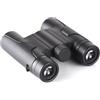 Puupaa Binocolo compatto 8 x 21 per bird watching, escursionismo, sport, pieghevole alto telescopio con ottica trasparente per viaggi avventure all'aperto, nero (KHA03-8x25)