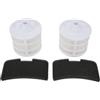 Vibsky Kit 2 filtri U66 per Hoover Sprint - Per Evo Whirlwind - Aspirapolvere SE71 35601328 Ricambi per aspirapolvere Partsglobal Stock Ready