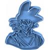 Cuticuter Goku Taglierina Biscotti per Dragon Ball, Blu, CGGOKU