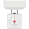 Home 9026600 Bilancia da Cucina Meccanica in ABS Dietetica Bianco, Portata Peso Max: 0.5 kg