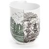 Seletti Tazza Mug in Porcellana Ø Cm.8,5 H.10,2 Hybrid-Fedora