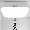 Toowell Plafoniera LED Soffitto Sensore di Movimento per Luci Senza Fili Lampada da Soffitto Ricaricabile Batteria 5000K Interno Lampade Senza Corrente per Scale, Corridoio, Garage, Bagno, Balcone