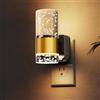 KQLHLHDYZ LED Night Light, Dimmable Night Lights Plug into Wall, Acrylic Nightlight with 0-100 LM Adjustable Brightness, 3000 K Plug in Night Light with Dusk to Dawn Sensor, for Bathroom Hallway
