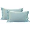 Bassetti Zucchi Set 2 Federe per Cuscini Letto 50x80 in Raso T5