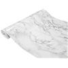 DecoMeister Pellicola Adesiva per Mobili 90x210 cm - Carta Adesiva Effetto Pietra per Rivestimento Mobili Cucina e Tavoli - Pellicola Decorativa Lavabile e Impermeabile - Marmo Grigio