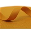 Wambere Nastro in cotone sbieco per cucitura, 25 mm x 5 m, nastro in twill di cotone, nastro a spina di pesce, nastro in twill per sartoria, cucito fai da te, colore giallo