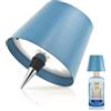 MU LIN lampada bottiglia ricaricabile,lampada da tavolo senza fili,Controllo Touch da 3 Modalita Temperatura di Colore, Dimmerabile, per Soggiorno, Ristorante