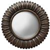 CHEHOMA Specchio Convesso resina Fiore Bronzo 18cm