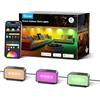 Govee Luci da Esterno per Recinzioni RGBWIC, 4000K Weißlicht, 6 confezioni | Musik-Sync, DIY, 60+ Szenenmodi, IP65 wasserdicht für Garten, Zaun, funktioniert mit Alexa und Matter, Google Assistant, APP