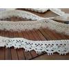 PIZZITALIANI LACES & RIBBONS SINCE 1953 PIZZITALIANI Pizzo al metro - Nastro Pizzo BEIGE, Altezza 2,5 cm x 10 m, Made in Italy, Passamaneria per tessuti, Pizzi e Merletti cotone, Bordino per tessuti, Art0620