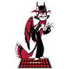 Xinchangda Hazbin Hotel Anime Figure Acrilico Stand Alastor/Angel Dust/Charlie Morningstar/Vaggie Model Statue Desktop Display Standing Figure