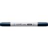 Copic Ciao - Pennarello Grafico con Doppia Punta, 11 g , Blu (Prussian Blue), 12 x 12 x 150 mm