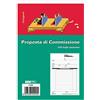 EDI PRO EDIPRO - E5229 - Blocco copia commissione 100 fogli uso mano f.to 22x14,8