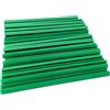 Alevar Dorsini Rilegafogli, Formato A4, Diametro 12 mm, Capacità 75 Fogli, Colore Verde, Confezione da 100 Pezzi
