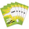 Limit Quaderno formato A4, 16 fogli, 25 righe con margine, confezione da 5