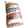 Alevar Elastici a Fettuccia in Gomma Para 100%, Diametro 50 mm, Spessore 8x1,5 mm, Colore Naturale, Confezione in Busta da 1 kg