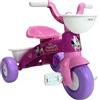 INJUSA Triciclo Bambina 1 2 3 Anni Trico Max Minnie Mouse Rosa Disney Con Pedali Cestin